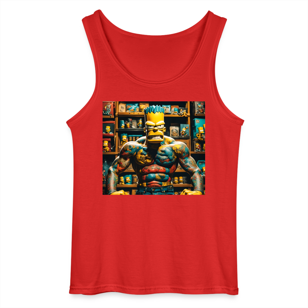 AGED 47 - MEN'S TANK TOP - red