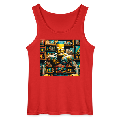 AGED 47 - MEN'S TANK TOP - red