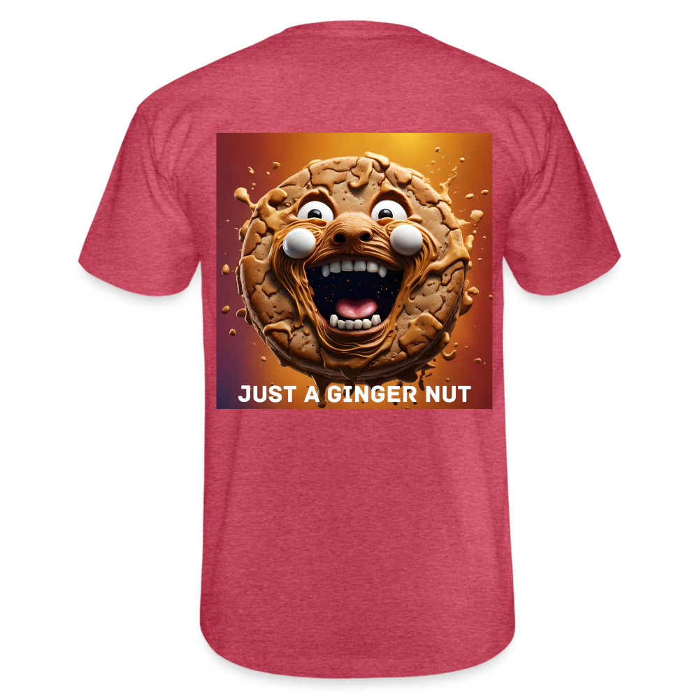 GINGER NUT!! MEN'S CLASSIC T-SHIRT - heather red