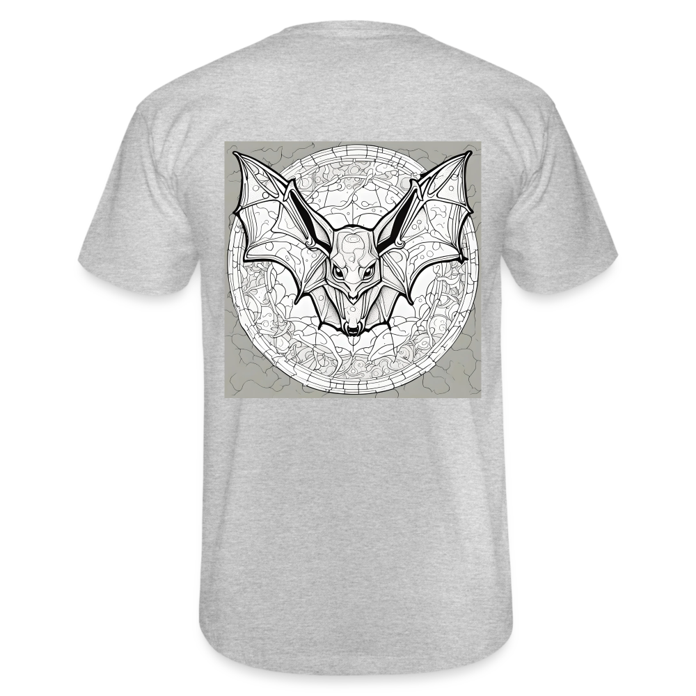 COLOUR IN YOURSELF BAT - MEN'S CLASSIC T-SHIRT - heather grey