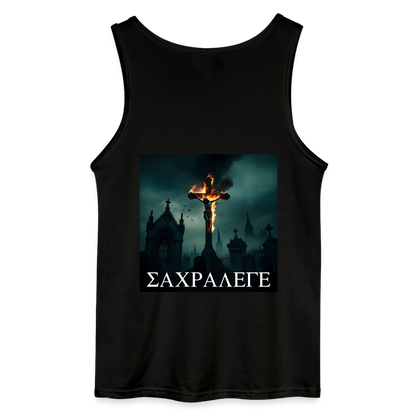 SACRILEGE - MEN'S TANK TOP - black