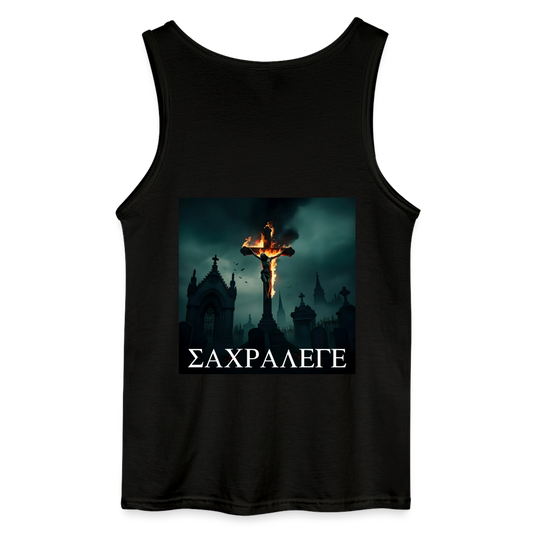 SACRILEGE - MEN'S TANK TOP - black