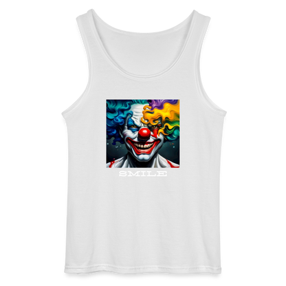 BO BO'S UNCLE JACK- MEN'S TANK TOP - white