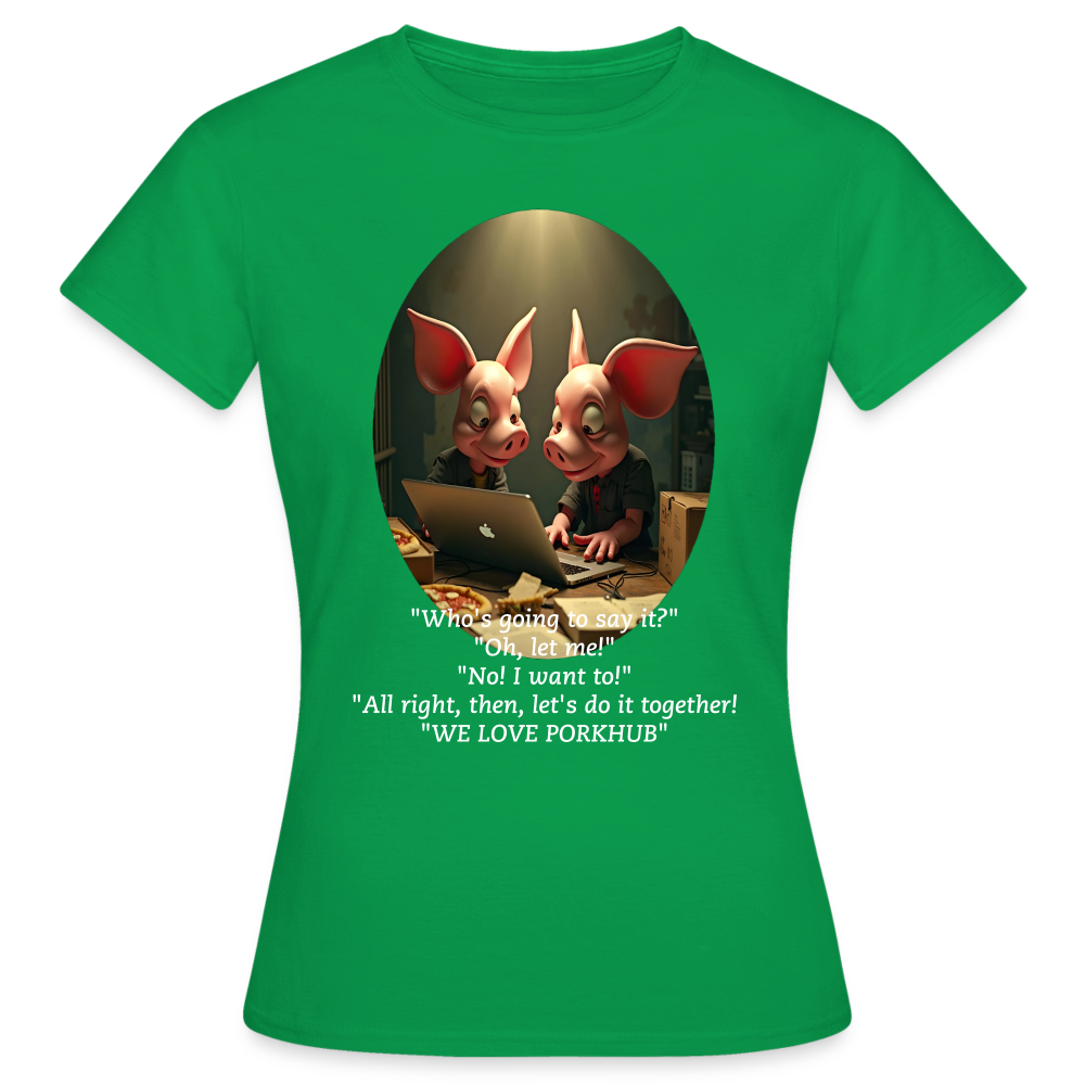 APPRECIATION!! WOMEN'S CLASSIC T-SHIRT - kelly green