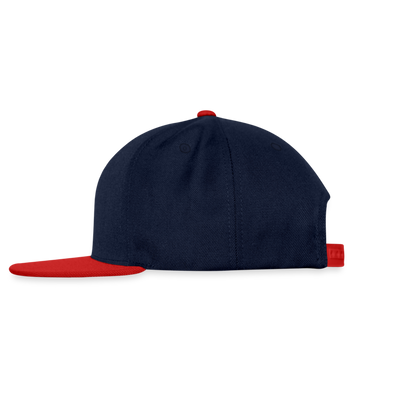 I'M OLD SCHOOL MOTHERF'KER!! SNAPBACK CAP - navy/red