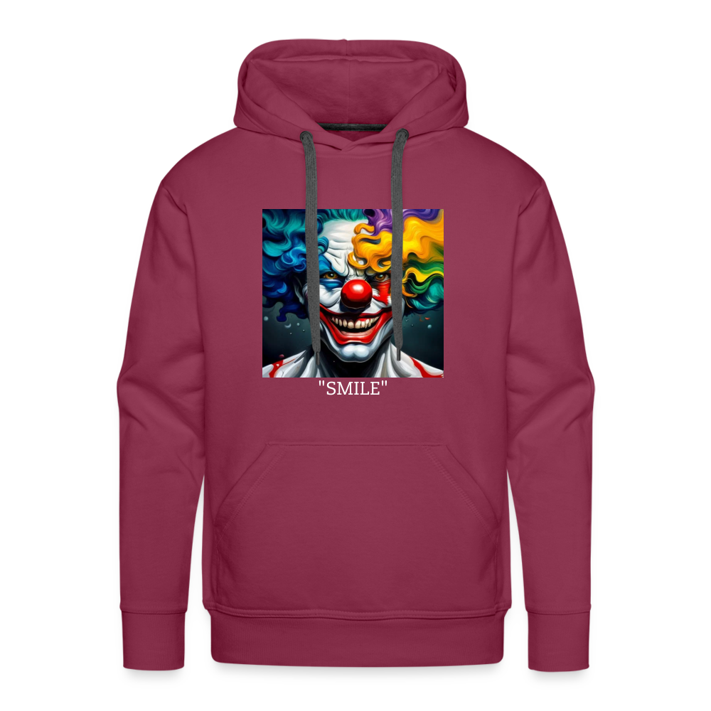 BO BO'S UNCLE JACK!! MEN HOODIE - bordeaux