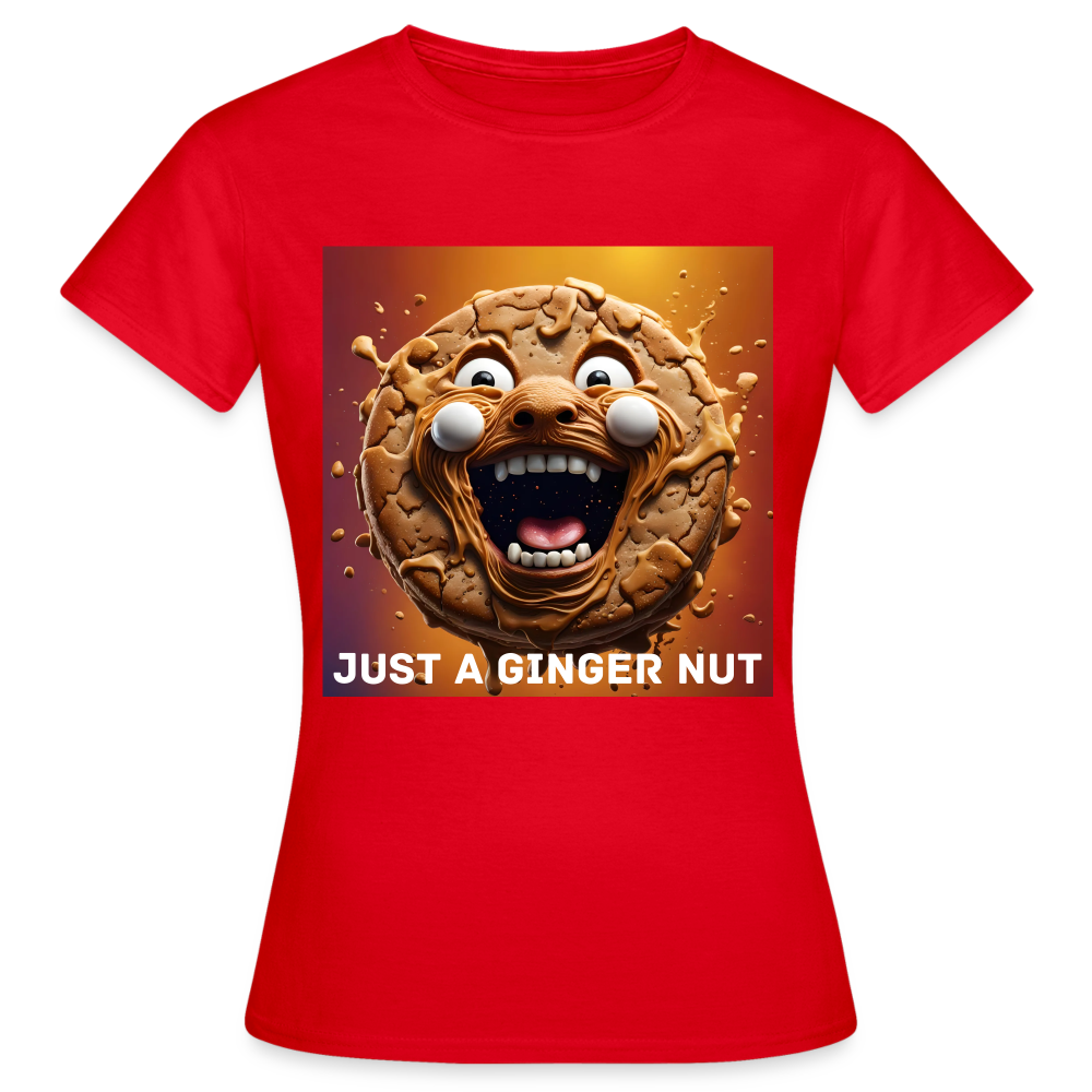 GINGER NUT - WOMEN'S CLASSIC T-SHIRT - red