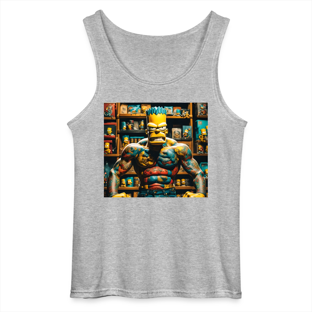 AGED 47 - MEN'S TANK TOP - sports grey