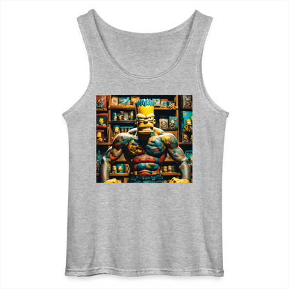 AGED 47 - MEN'S TANK TOP - sports grey