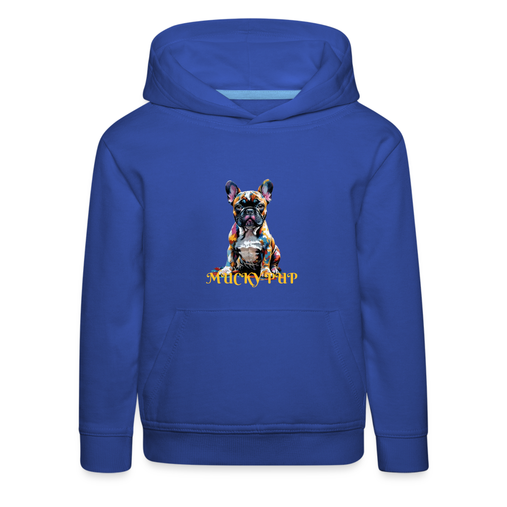 ROSIE!! KIDS HOODIE - royal blue