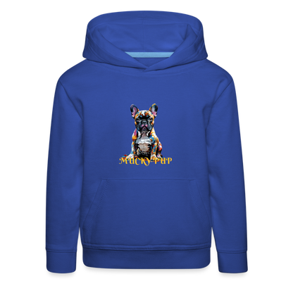 ROSIE!! KIDS HOODIE - royal blue