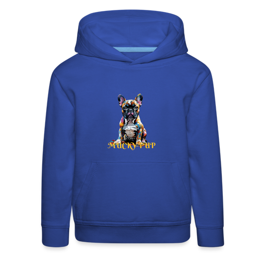 ROSIE!! KIDS HOODIE - royal blue