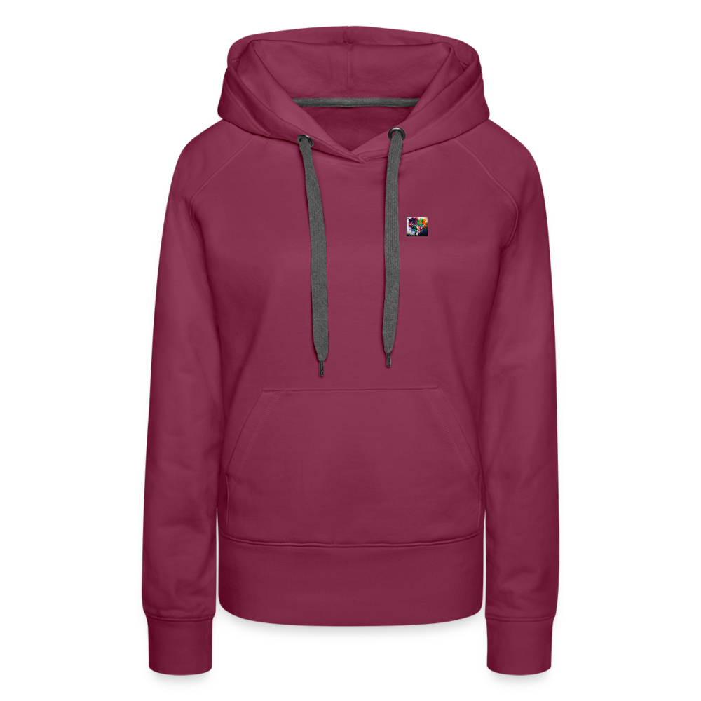 JR&LT - WOMENS HOODIE - bordeaux