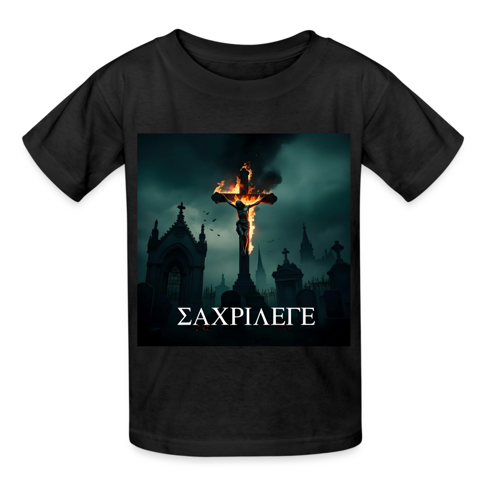 SACRILEGE - CHILDREN'S T-SHIRT - black