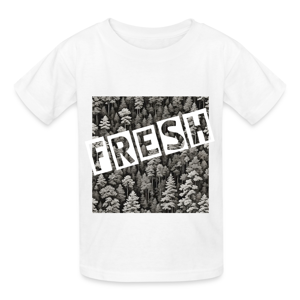 FRESH - CHILDREN'S T-SHIRT - white