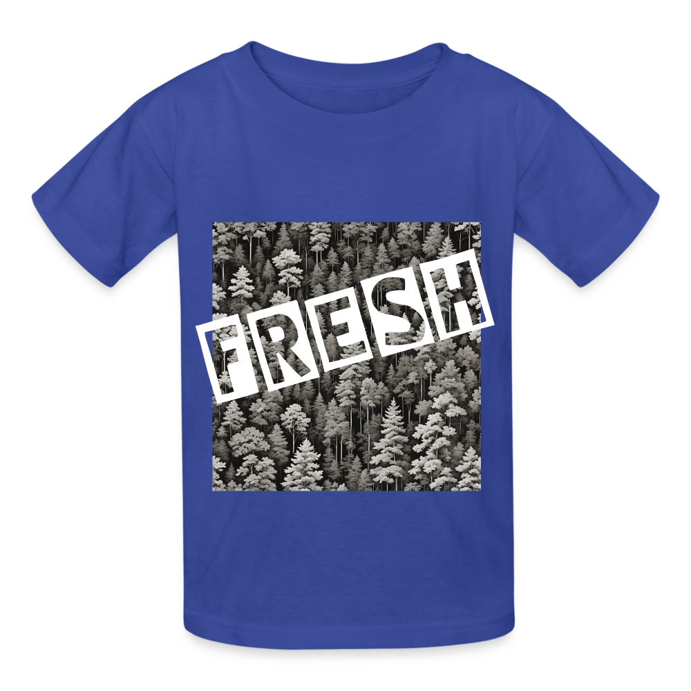 FRESH - CHILDREN'S T-SHIRT - royal blue