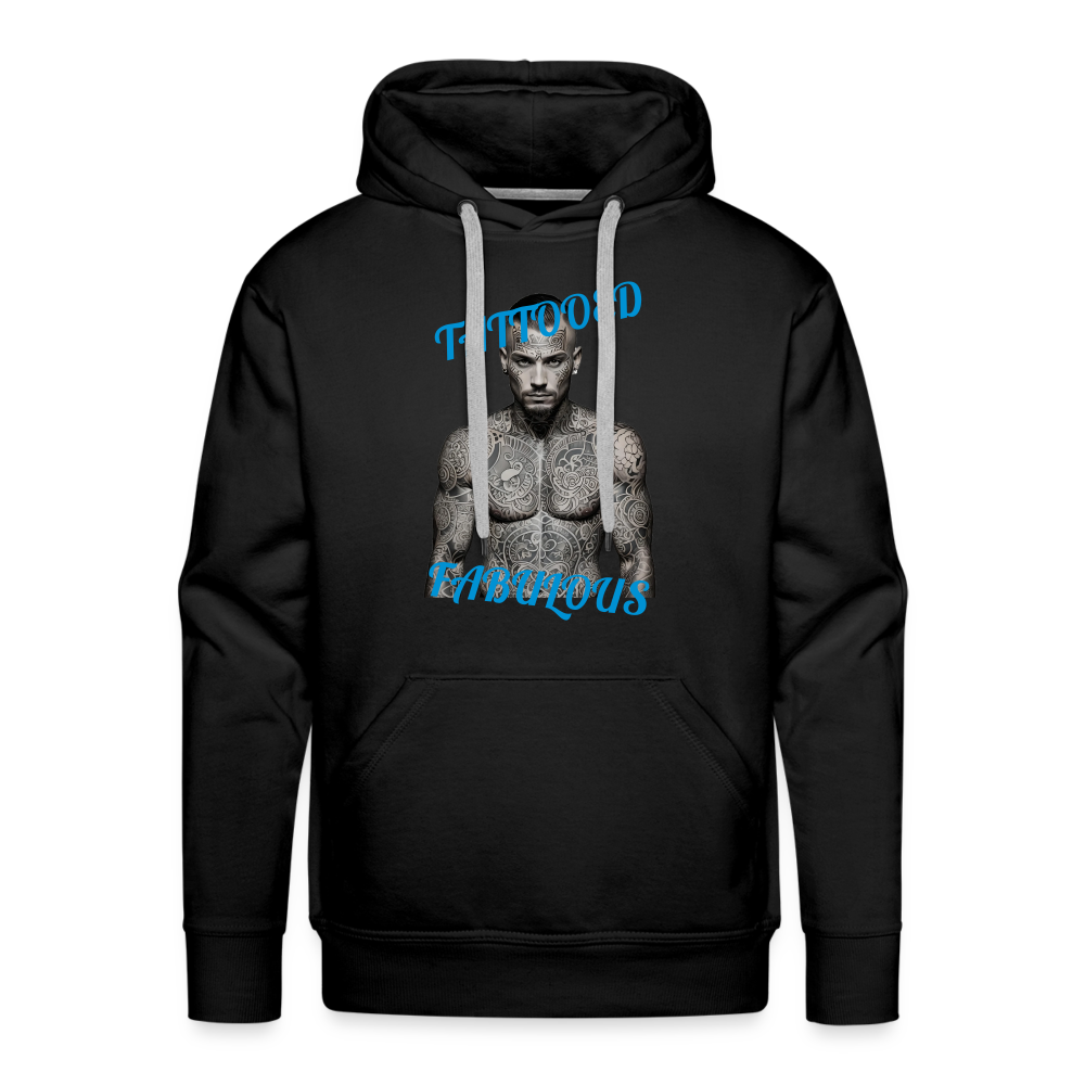 TATTOOED & FABULOUS - MEN'S HOODIE - black