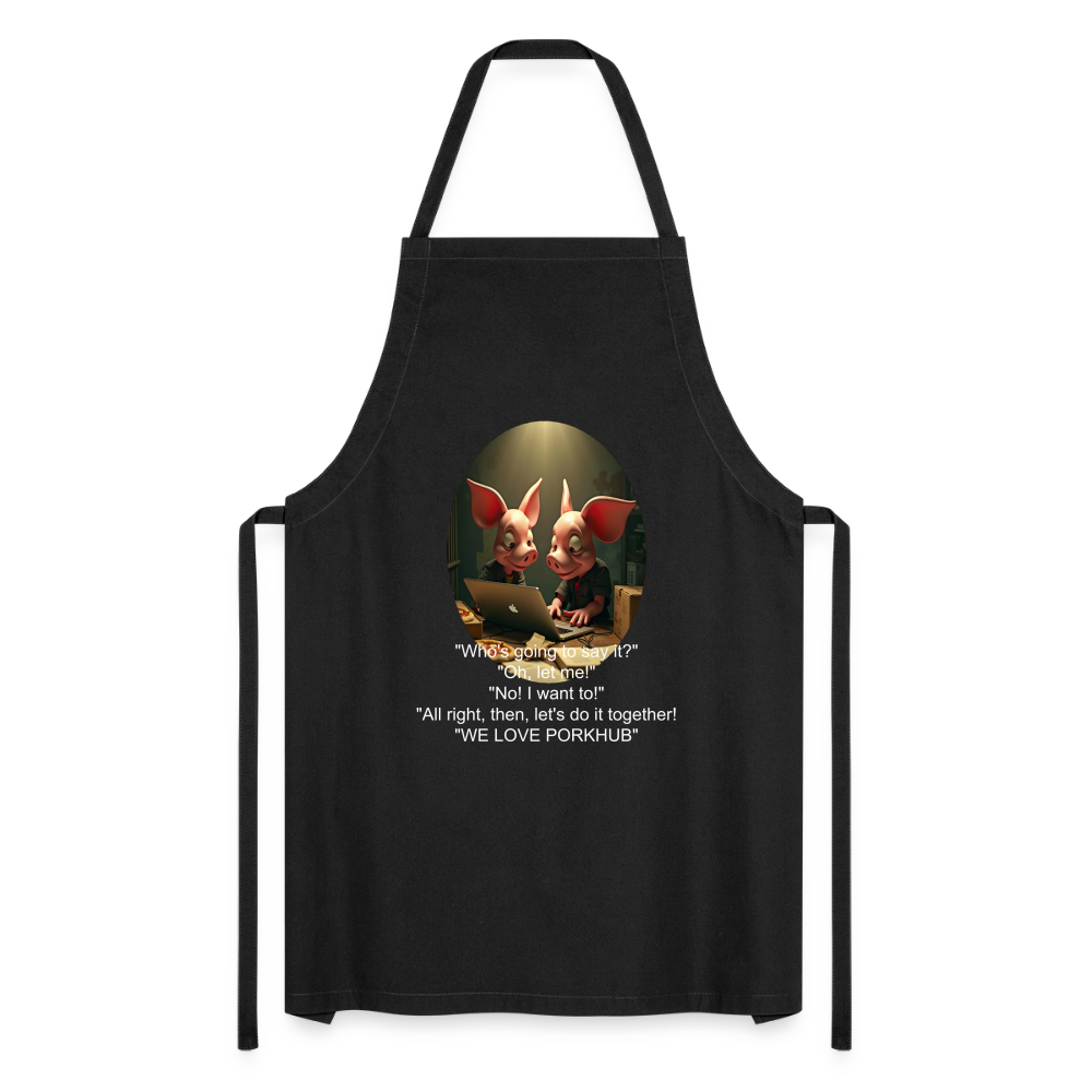 APPRECIATION - ADULT APRON - black