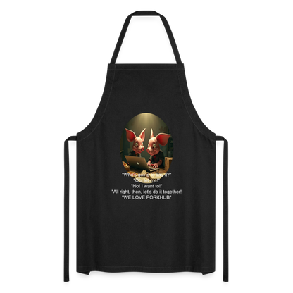 APPRECIATION - ADULT APRON - black