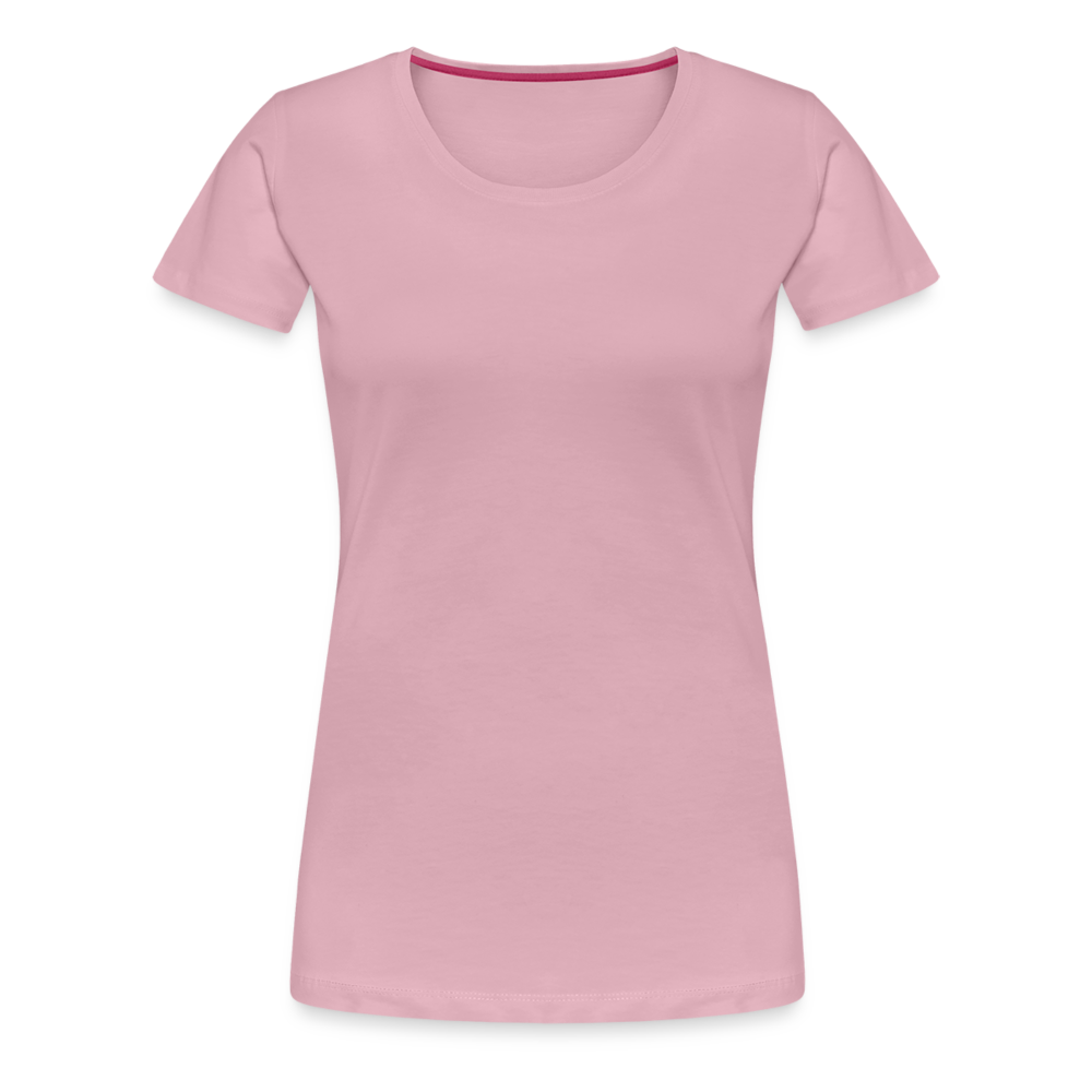 F#CK THE SYSTEM WOMEN'S PREMIUM T-SHIRT - rose shadow