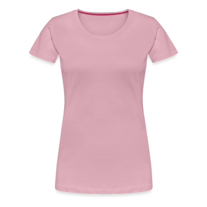 F#CK THE SYSTEM WOMEN'S PREMIUM T-SHIRT - rose shadow