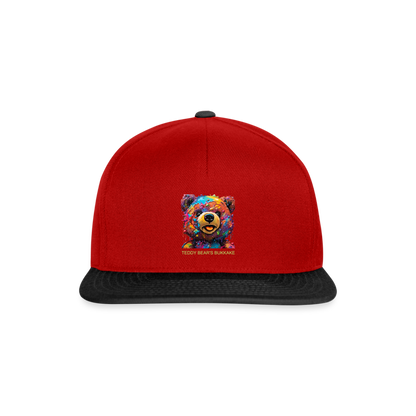 TEDDY BEAR'S BUKKAKE!! SNAP BACK - red/black