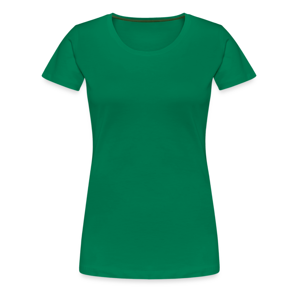 F#CK THE SYSTEM WOMEN'S PREMIUM T-SHIRT - kelly green