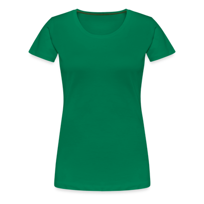 F#CK THE SYSTEM WOMEN'S PREMIUM T-SHIRT - kelly green