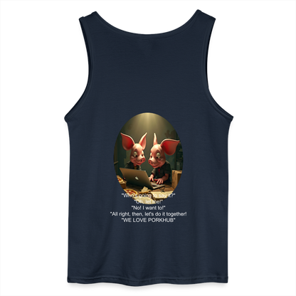 APPRECIATION - MEN'S TANK TOP - navy