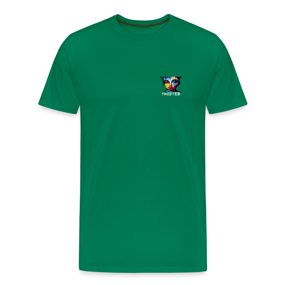 TWISTED!! MEN'S PREMIUM T-SHIRT - kelly green