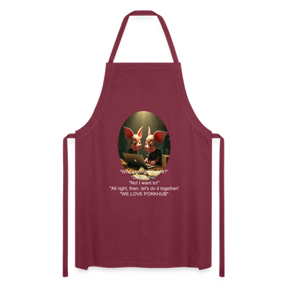 APPRECIATION - ADULT APRON - bordeaux