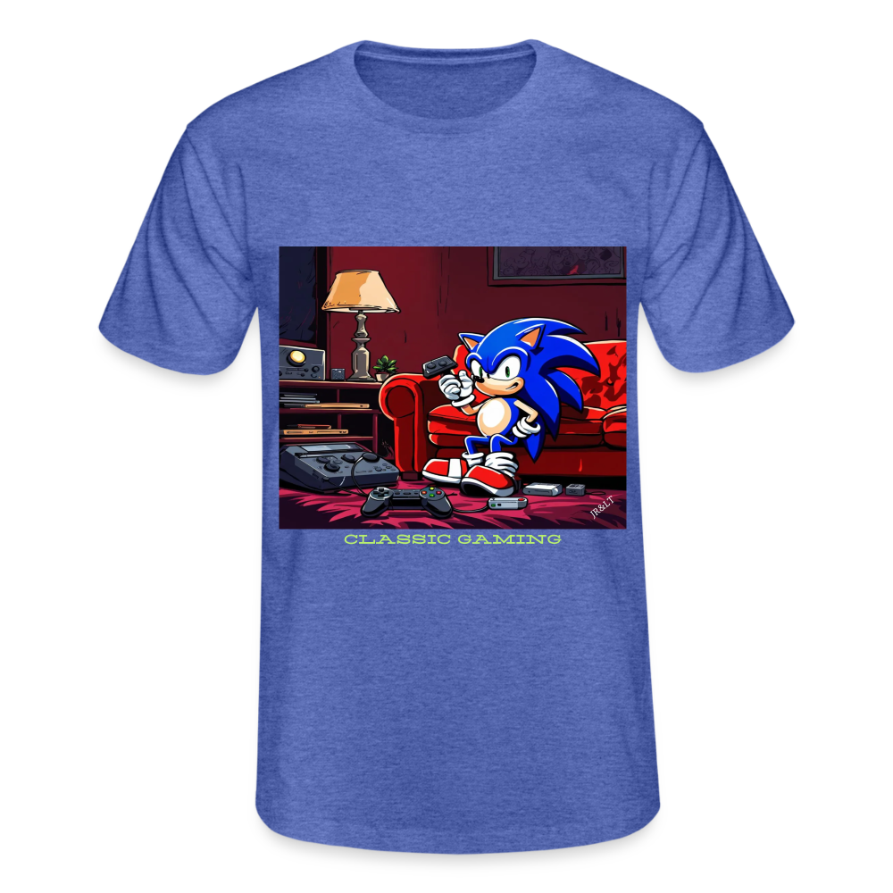 CLASSIC GAMING - MEN'S CLASSIC T-SHIRT - heather blue