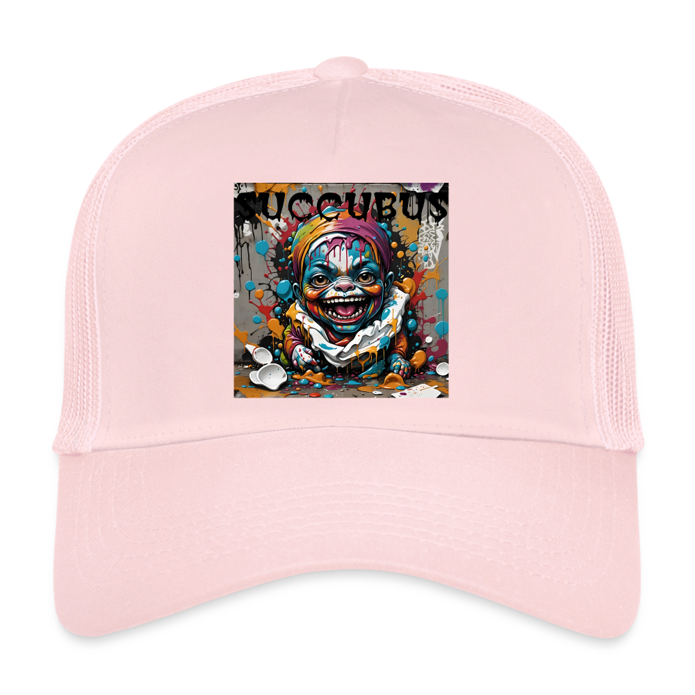 SUCCUBUS - BREATHABLE HAT - pale pink