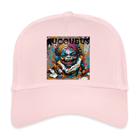 SUCCUBUS - BREATHABLE HAT - pale pink