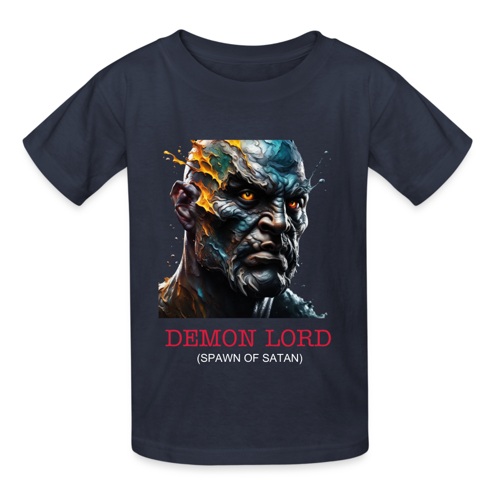 DEMON LORD! KIDS T-SHIRT - navy