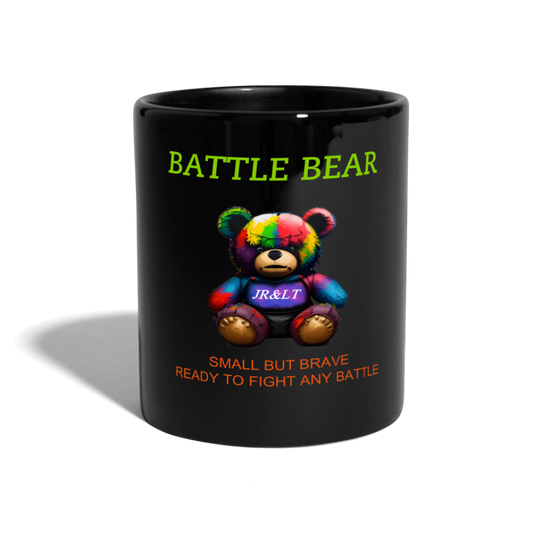 BATTLE BEAR!! MUG - black