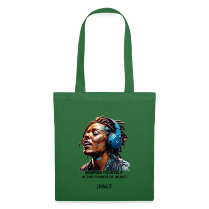 IMMERSE YOURSELF IN THE MUSIC!! TOTE BAG - evergreen