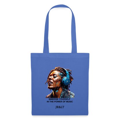 IMMERSE YOURSELF IN THE MUSIC!! TOTE BAG - light blue