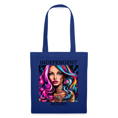 INDEPENDENT!! TOTE BAG - royal blue