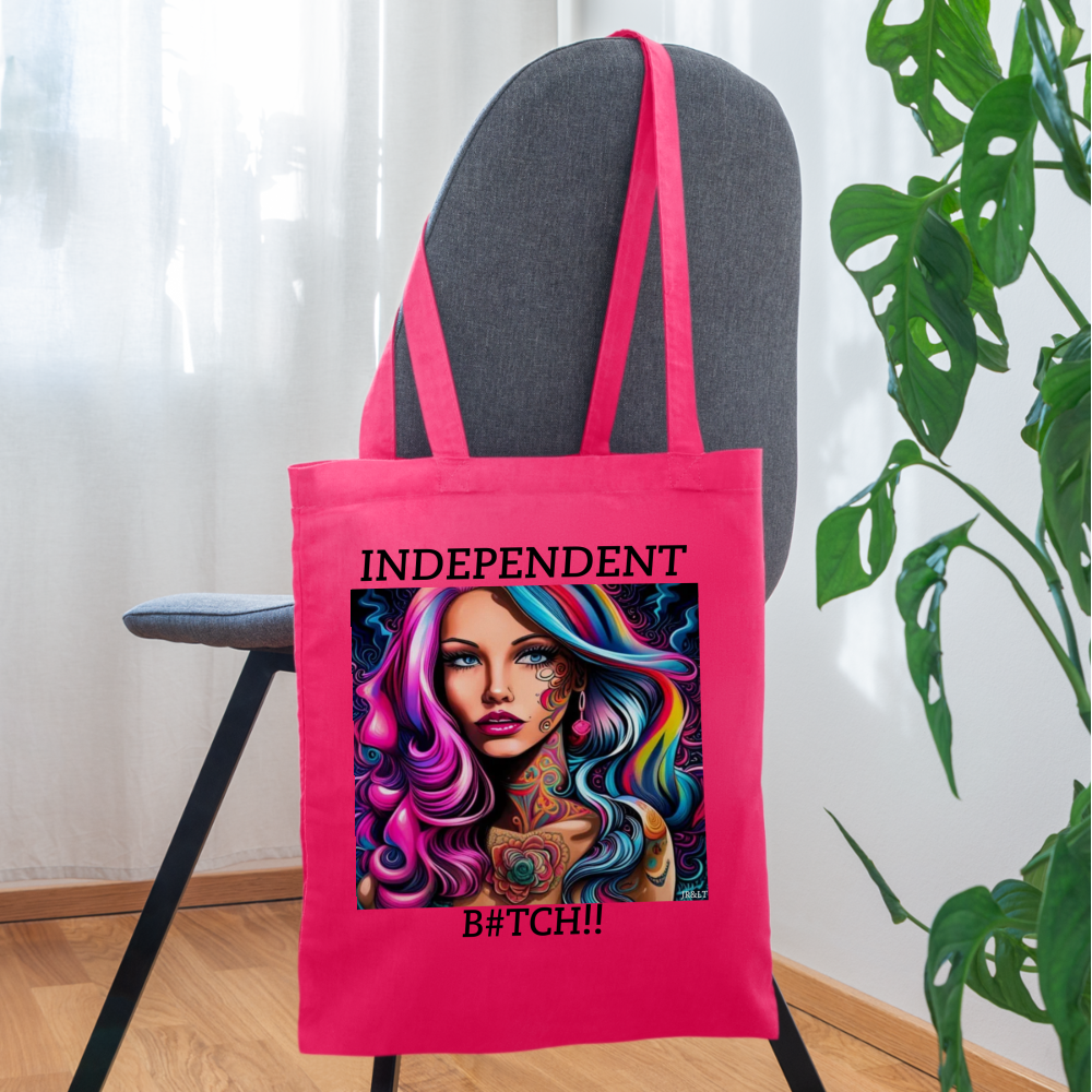 INDEPENDENT!! TOTE BAG - azalea