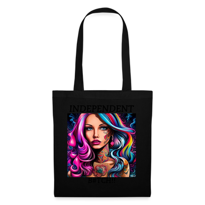 INDEPENDENT!! TOTE BAG - black