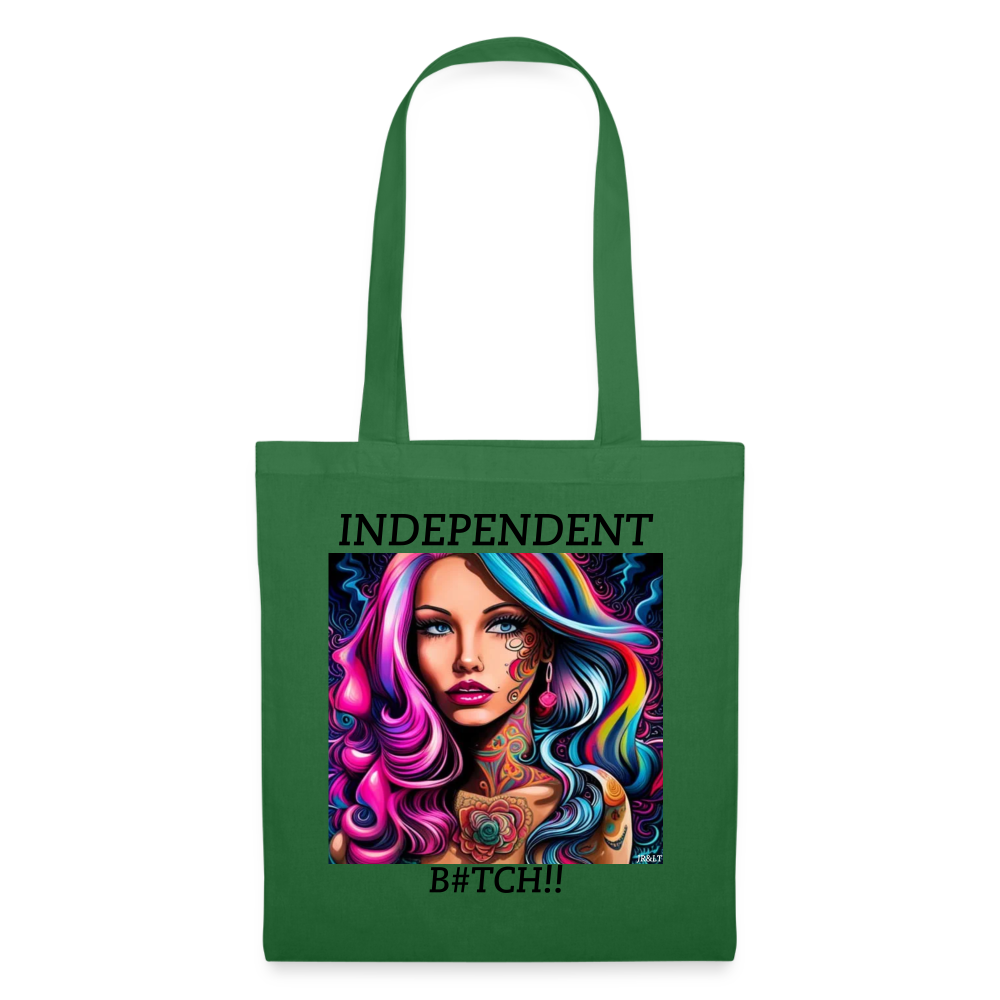 INDEPENDENT!! TOTE BAG - evergreen