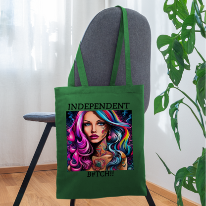 INDEPENDENT!! TOTE BAG - evergreen