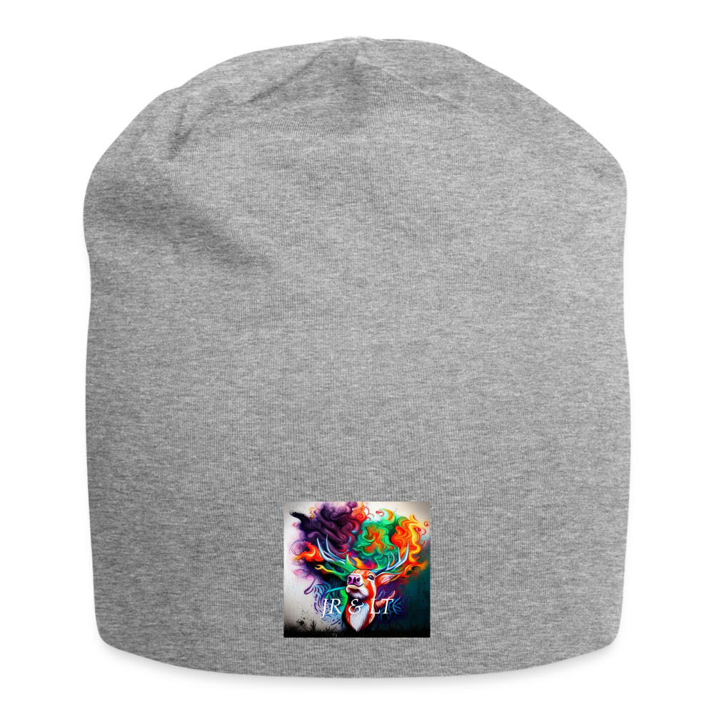 JR&LT TRADEMARKED BEANIE - heather grey