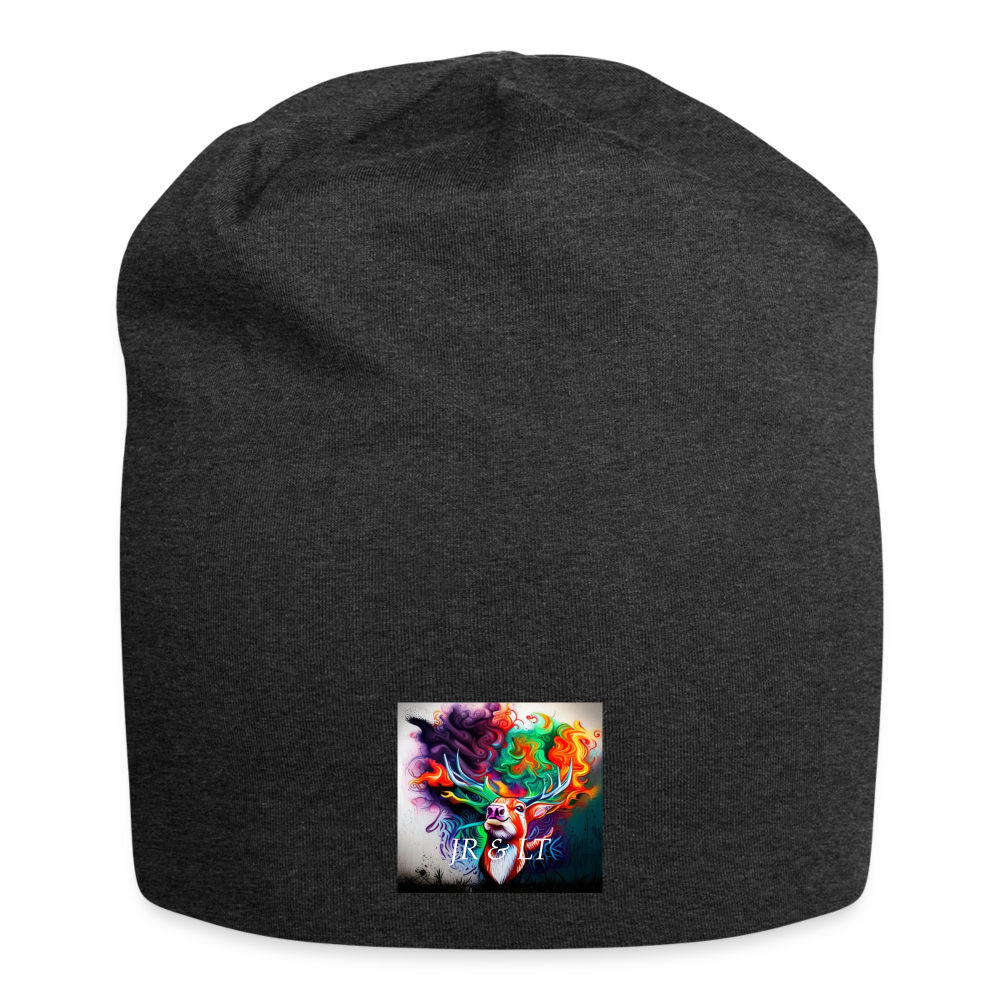 JR&LT TRADEMARKED BEANIE - charcoal grey