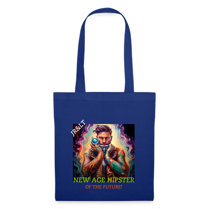 NEW AGE HIPSTER OF THE FUTURE!! TOTE BAG - royal blue