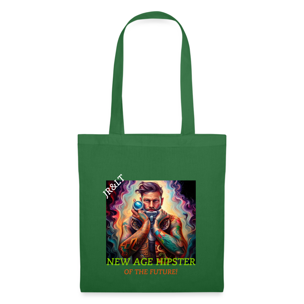 NEW AGE HIPSTER OF THE FUTURE!! TOTE BAG - evergreen