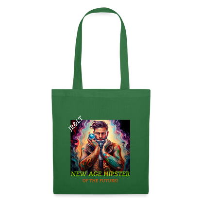 NEW AGE HIPSTER OF THE FUTURE!! TOTE BAG - evergreen