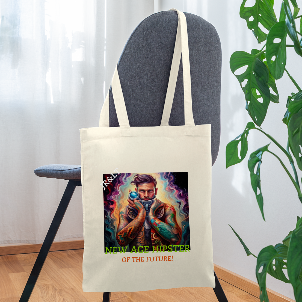 NEW AGE HIPSTER OF THE FUTURE!! TOTE BAG - nature