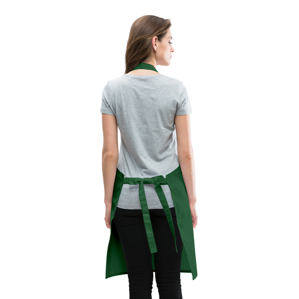 THINK I LOOK A MESS NOW?? ADULT APRON - green